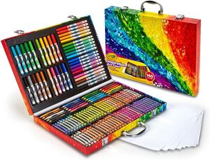 Set de pinturas de colores en caja para merchandising Melior10