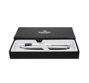 SHEAFFER JUEGO BOLÍGRAFO Y PLUMA CROMO