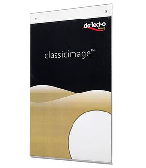 DEFLECTO ESPOSITOR MURAL CLASSIC IMAGE A3 VERTICAL
