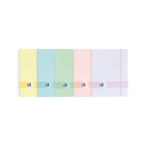 OXFORD CARPETA 30 FUNDAS A4 ESPIRAL PASTEL LIVE&GO