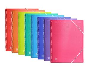 OXFORD CARPETA 60 FUNDAS A4 ESPIRAL URBAN