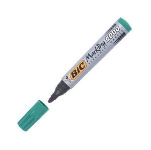 BIC ROTULADOR PERMANENTE 2000 PUNTA CÓNICA VERDE