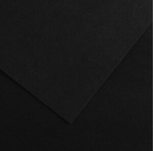 CANSON CARTULINA 50 X 65CM. 185GRS. 38 NEGRO