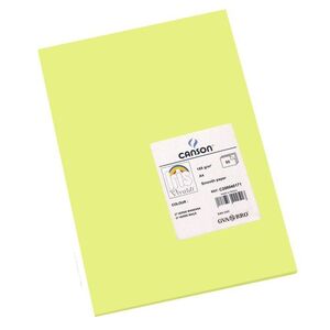 CANSON CARTULINA A4 VERDE MANZANA 50 HOJAS