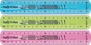 MAPED REGLA TWIST'N FLEX 20CM. FLEXIBLE