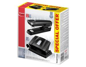 MAPED METAL SET GRAPADORA E-3543 + TALADRO E4024 ESSENTIALS