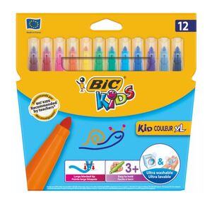 BIC KIDS ROTULADORES COULEUR 12 COLORES XL