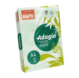 ADAGIO PAPEL A4 500 HOJAS PASTEL VERDE