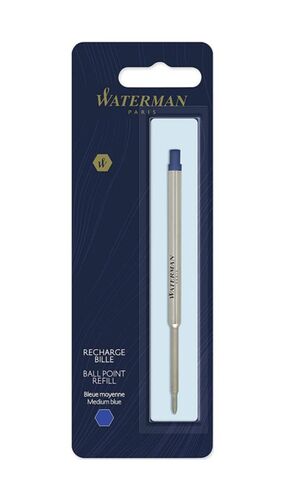 WATERMAN RECAMBIO BOLÍGRAFO MEDIO AZUL