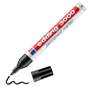 EDDING 3000 ROTULADOR PERMANENTE NEGRO