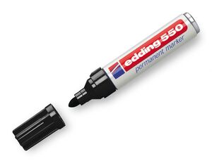 EDDING 550 ROTULADOR PERMANENTE NEGRO