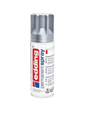 EDDING 5200 PINTURA SPRAY PERMANENTE PLATA MATE 923