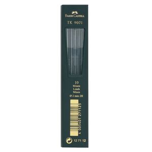 FABER CASTELL RECAMBIO MINAS 2MM. 2H