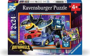 RAVENSBURGUER PUZZLE 2 X 24 PIEZAS BATWHEELS