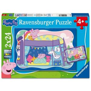 RAVENSBURGUER PUZZLE 2 X 24 PIEZAS PEPPA PIG