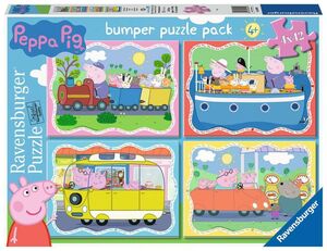 RAVENSBURGER PUZZLE 4 X 42 PIEZAS PEPPA PIG