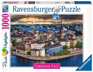 RAVENSBURGER PUZZLE 1000 PIEZAS ESTOCOLMO, SUECIA