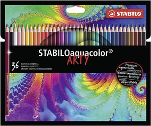 STABILO AQUACOLOR ARTY LÁPICES 36 COLORES