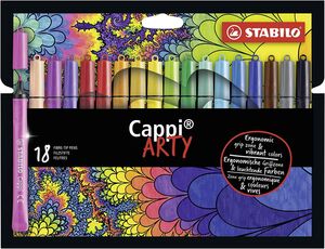 STABILO CAPPI ARTY ROTULADORES 18 COLORES