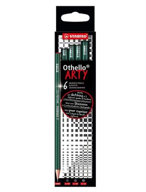 STABILO OTHELLO ARTY LÁPICES ALTA DUREZA 6 UNDS.