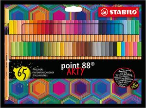 STABILO POINT 88 ARTY ROTULADORES 65 COLORES