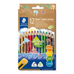 STAEDTLER LÁPICES 12 COLORES JUMBO