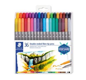 STAEDTLER ROTULADORES DOBLE PUNTA 36 COLORES