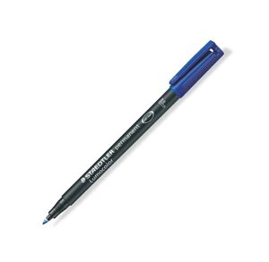 STAEDTLER ROTULADOR PERMANENTE 318 LUMOCOLOR AZUL F