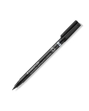 STAEDTLER ROTULADOR PERMANENTE CD/DVD 310 NEGRO