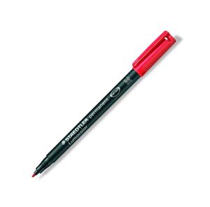 STAEDTLER ROTULADOR PERMANENTE 317 LUMOCOLOR ROJO M