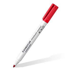 STAEDTLER 341 ROTULADOR PIZARRA BLANCA ROJO