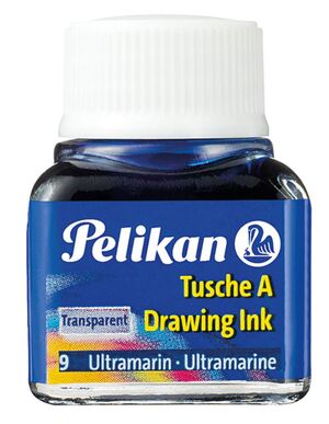 PELIKAN TINTA CHINA AZUL ULTRAMAR