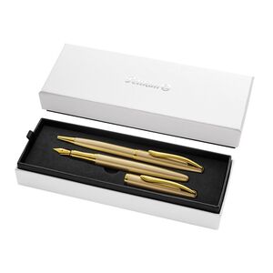 PELIKAN JUEGO BOLÍGRAFO - PLUMA JAZZ NOBLE ELEGANCE DORADO