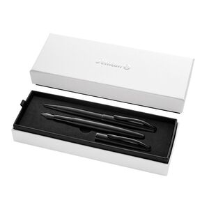 PELIKAN JUEGO BOLÍGRAFO - PLUMA JAZZ NOBLE ELEGANCE CARBON