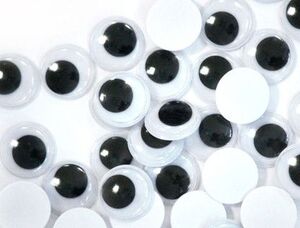ITKREA OJOS ADHESIVOS 15MM. 40 UNDS.