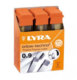 LYRA MINAS ORLOW - TECHNO 0,9MM. 2B