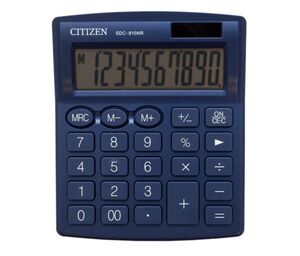 CITIZEN CALCULADORA SCD-810 SOBREMESA 10 DÍGITOS AZUL