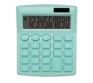 CITIZEN CALCULADORA SCD-810 SOBREMESA 10 DÍGITOS VERDE