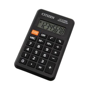 CITIZEN CALCULADORA BOLSILLO LC-310NR NEGRO