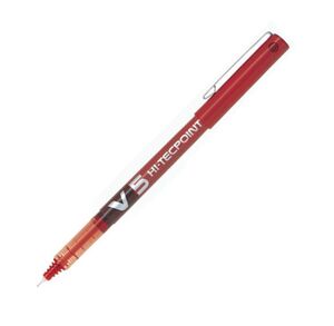 PILOT ROTULADOR V5 ROJO