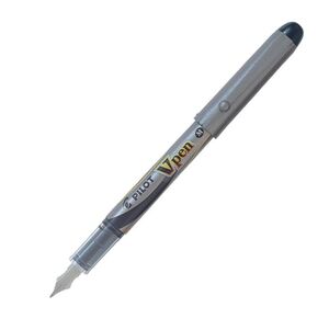 PILOT PLUMA DESECHABLE VPEN SILVER 0,4MM. NEGRO