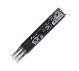 PILOT RECAMBIO FRIXION NEGRO 3 UNDS.