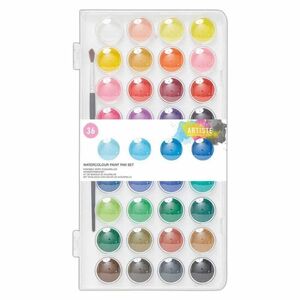 DOCRAFTS ARTISTE PALETA 36 PINTURAS ACUARELABLES