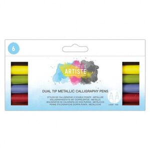 DOCRAFTS ROTULADORES DOBLE PUNTA 6 COLORES
