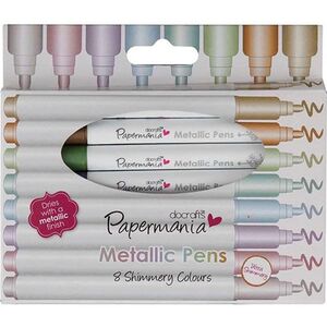 DOCRAFTS ROTULADORES METÁLICOS 8 COLORES