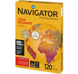 NAVIGATOR PAPEL A3 COLOUR DOCUMENTS 120GRS. 500 HOJAS