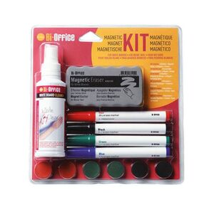BI-OFFICE PACK DE ACCESORIOS PARA PIZARRA BLANCA