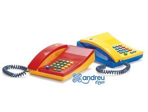 ANDREUTOYS JUEGO TELEFONO CON TECLAS Y SONIDO