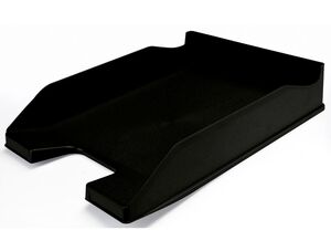 Q-CONNECT BANDEJA PLÁSTICO NEGRO