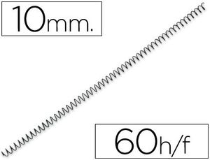 Q-CONNECT ESPIRAL METALICO 56 4:1 10MM. 200 UNIDADES.